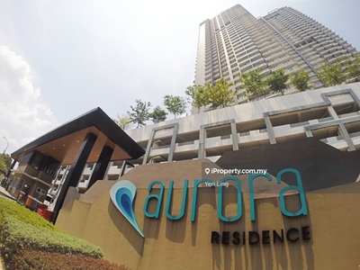 Aurora Residence Lake View unit @ Puchong for Rent