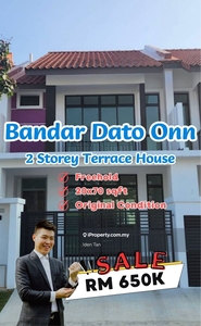 Bandar Dato Onn Double Storey Terrace House