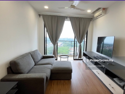 Fully Furnished Freehold Condominium with 2 Parking Lot