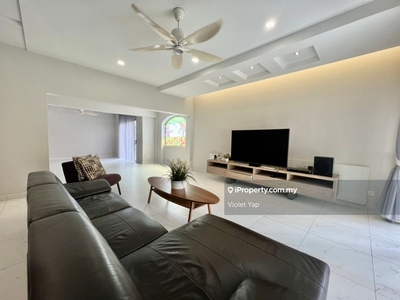 Gated Guarded Bungalow in Taman Tun Dr Ismail For Rent