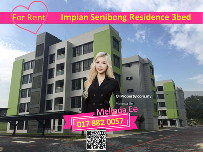 Impian Senibong Residences Partially Furnished 3bed with Carpark