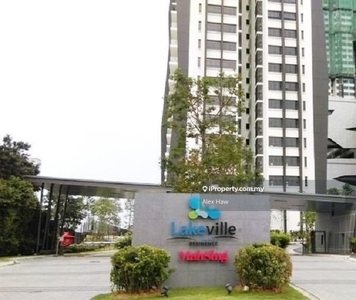Lakeville Residence Jalan Kuching, Actual, Renovated, Low Deposit