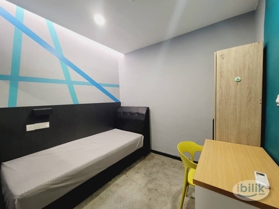 ✨✨MASTER ROOM WITH PRIVATE BATHROOM AT GRID 9 HOTEL, 1 MINS TO MAHARAJALELA MONORAIL STATION,NEAR TO PETALING STREET,PASAR SENI, CENTRAL MARKET