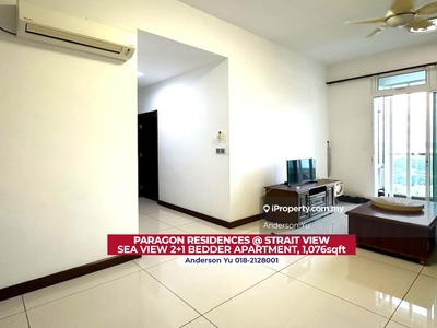 Sea View 2 Bedder Fully Furnished Apartment @ Strait View for Sale