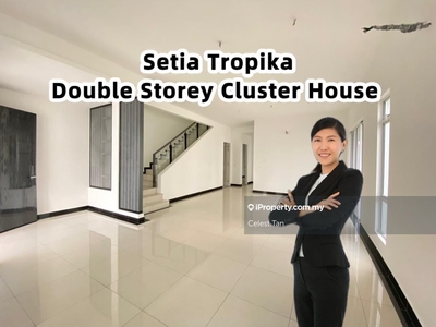 Setia Tropika Corner Lot Double Storey Cluster House 2420sqft