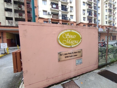 Sinar Magna Apartment, Kepong KL For Rent