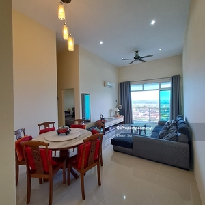 Skyvilla condo fully furnished top floor for rent at mjc jln batu kawa
