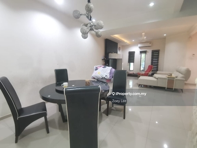 Taman D Utama Perling Double Storey Terrace Fully Furnished Freehold