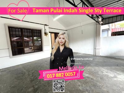 Taman Pulai Indah Beautiful Single Storey Terrace 3bed Can Full Loan