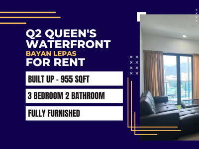 Queen's Waterfront Q2 Available Unit For Rent @ Bayan Lepas