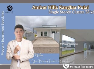 Amber Hills @ Kangkar Pulai Single Storey Cluster Leasehold Full Loan