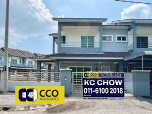 Batu Gajah Taman Saujana Indah Double Storey Corner House For Sale