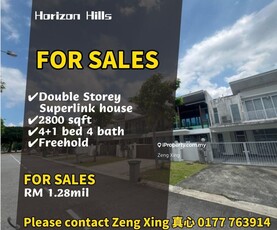 Horizon Hills The Hills Double Storey Superlink house