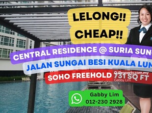 Lelong Super Cheap Service Residence @ Central Residence Sungai Besi