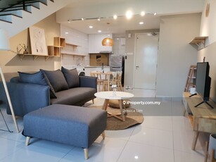 Near Hartamas Arte Mont Kiara Fully Furnished Duplex Unit For Rent