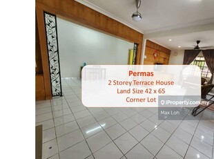 Permas Jaya, 2 Storey Terrace, Corner Lot