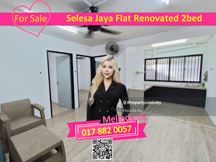 Selesa Jaya Flat Renovated 2bed (Ground Floor)