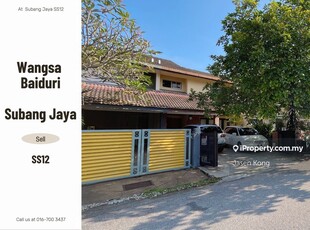 SS 12 Wangsa Baiduri, Subang Jaya. SS 12 Double Storey House For Sell