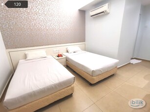 0% DEPOSIT - SPACIOUS ROOM WITH PRIVATE BATHROOM - NEWLY RENOVATED LUXURY HOTEL STYLE ROOM - Cheras / Chow Kit / Brickfields / Bukit Bintang