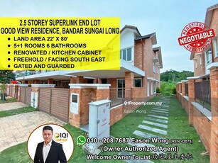 22x80, Freehold, Fully Renovated, 2.5 Storey Superlink House
