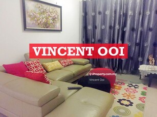 High Floor! Arena Residence 1250sf Furnished 2cp Bayan Baru Spice Ftz