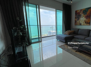 High Floor Fully Furnished Fully Sea View & Penang Bridge View