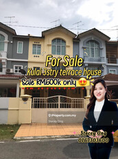 Kulai 3storey terrace house for sale