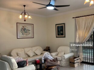 Permas Jaya 15 Double Storey Corner Partial Furnished with Airconds