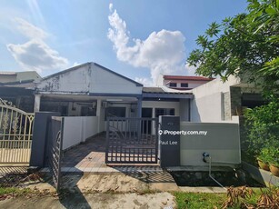 Puchong 1-Sty Terrace House 20x70sf Kitchen Extended Facing Empty Land