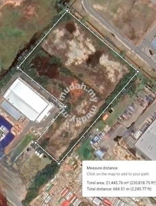 GEBENG Industrial land 5 acres RM30K For Rent