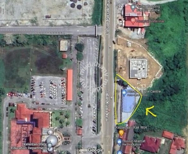 Tanah komersil strategik di Tunjung KB depan JPN Kelantan