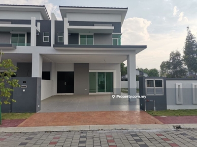 Completed New Double Storey Terrace house Corner for Sale