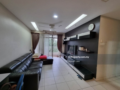 Partly Furnished & Renovated- Kipark Selayang Condo For Sale