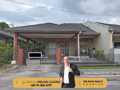 Semi Detached Single Storey House At Batu 13 Taman Sentuh For Sale