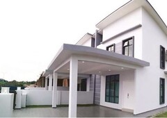 ?0%Downpayment?????????Limited Superlink 22x80 Double Storey Terrcase With Gated-Guarded??
