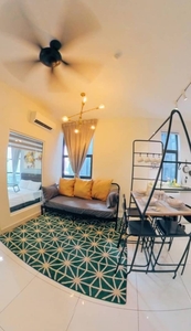 corner lot Rent Fully furnished @ Arte mont Kiara city view low floor Solaris Dutamas