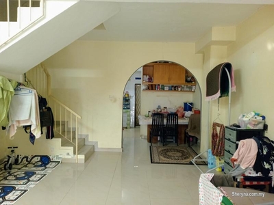 FOR RENT: Partly Furnished Double Storey Terrace House Taman Sri