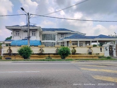 Banglo Mewah 2 Tingkat di Tepi Jalan Utama Taman Uda Murni Kota Bharu