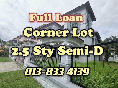 Tmn Pelangi indah Semi-D Corner house for Sale