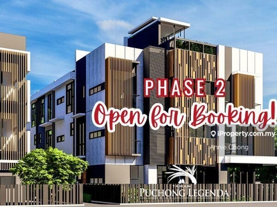 Taman Puchong Legenda New Phase Open for Sale. 15 Units Left!