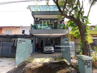 2 Storey Terrace Renovated House at Wangsa Murni For Sale