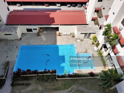 861 sqft, Swimming Pool Tanjung Indah Apartment Condominium, Raja Uda
