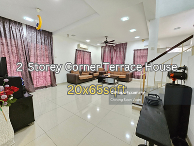 Beautiful Fully Extended Corner 2 Stry Terrace House at Mahkota Cheras
