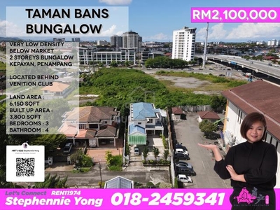 Below Value 6150 sf Taman Bans Bungalow Kepayan Kota Kinabalu