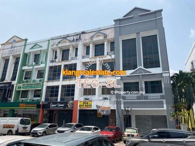 Bukit Raja Klang 4 Storey Endlot 2 Adjoining Shoplot for Sale