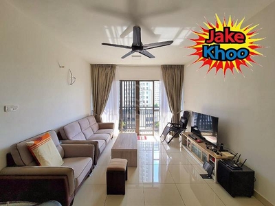 Cheapest !! Skycube Residence, 1275sf, Low Floor, Basic Renovated, 2cp