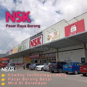 Facing MAIN Road, RENO Shop Lot, Cheng Bestari~Pasar Borong Besar, NSK