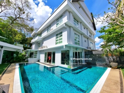 Freehold 4 Storey Bungalow with Pool Damansara Heights KL