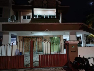 Ipoh menglembu impiana adril partial furnished 2sty corner house for s