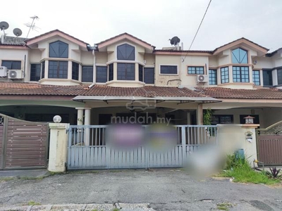 Ipoh tasek renovated extended double storey house for sale